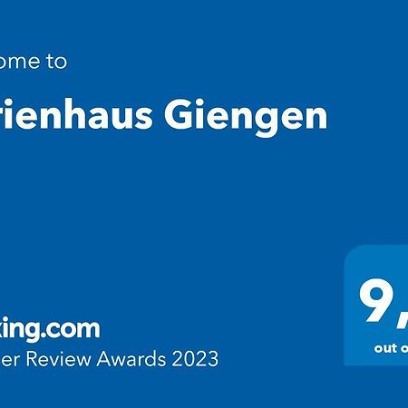 Ferienhaus Giengen Villa Giengen an der Brenz Ngoại thất bức ảnh