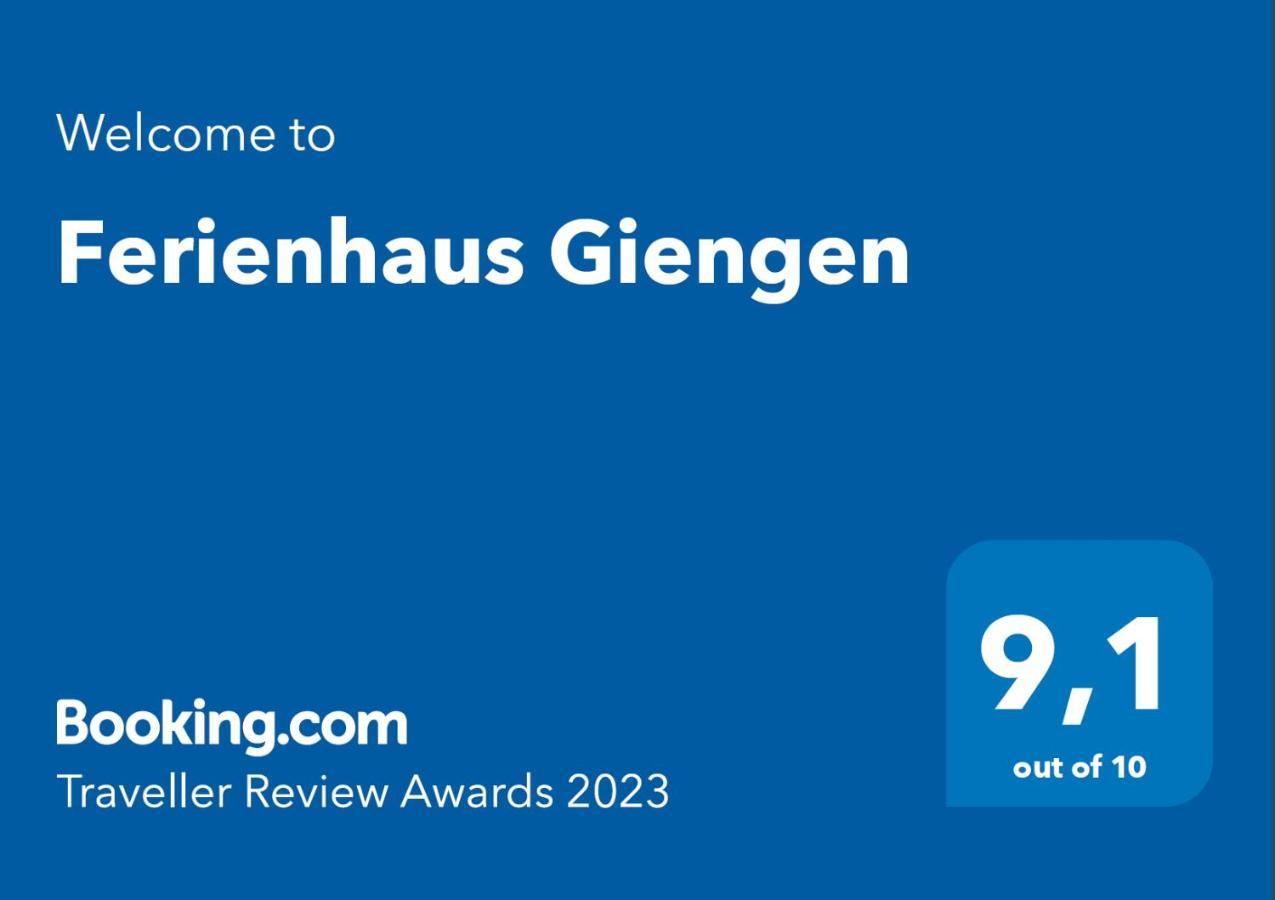 Ferienhaus Giengen Villa Giengen an der Brenz Ngoại thất bức ảnh